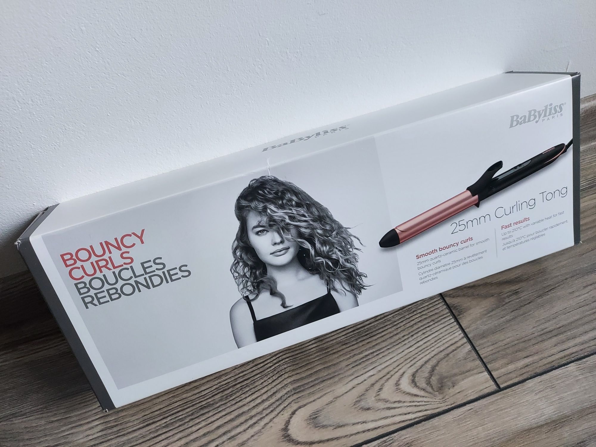 Lokówka do włosów BaByliss Bouncy Curls 25mm Curling Tong + GRATIS