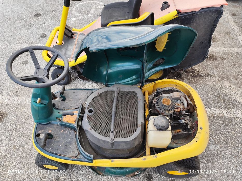 Trator MTD bom para jardim pequeno