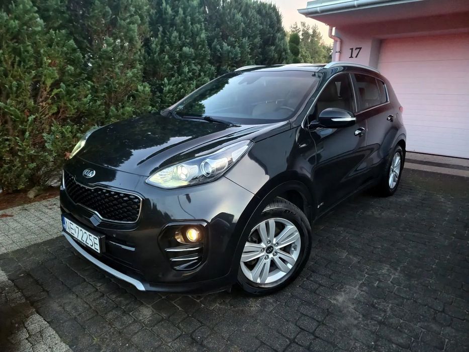 Kia Sportage 1.6T 177KM 4x4 salonPL 1wł ASO bezwypadkowa skóry kamera FV23%