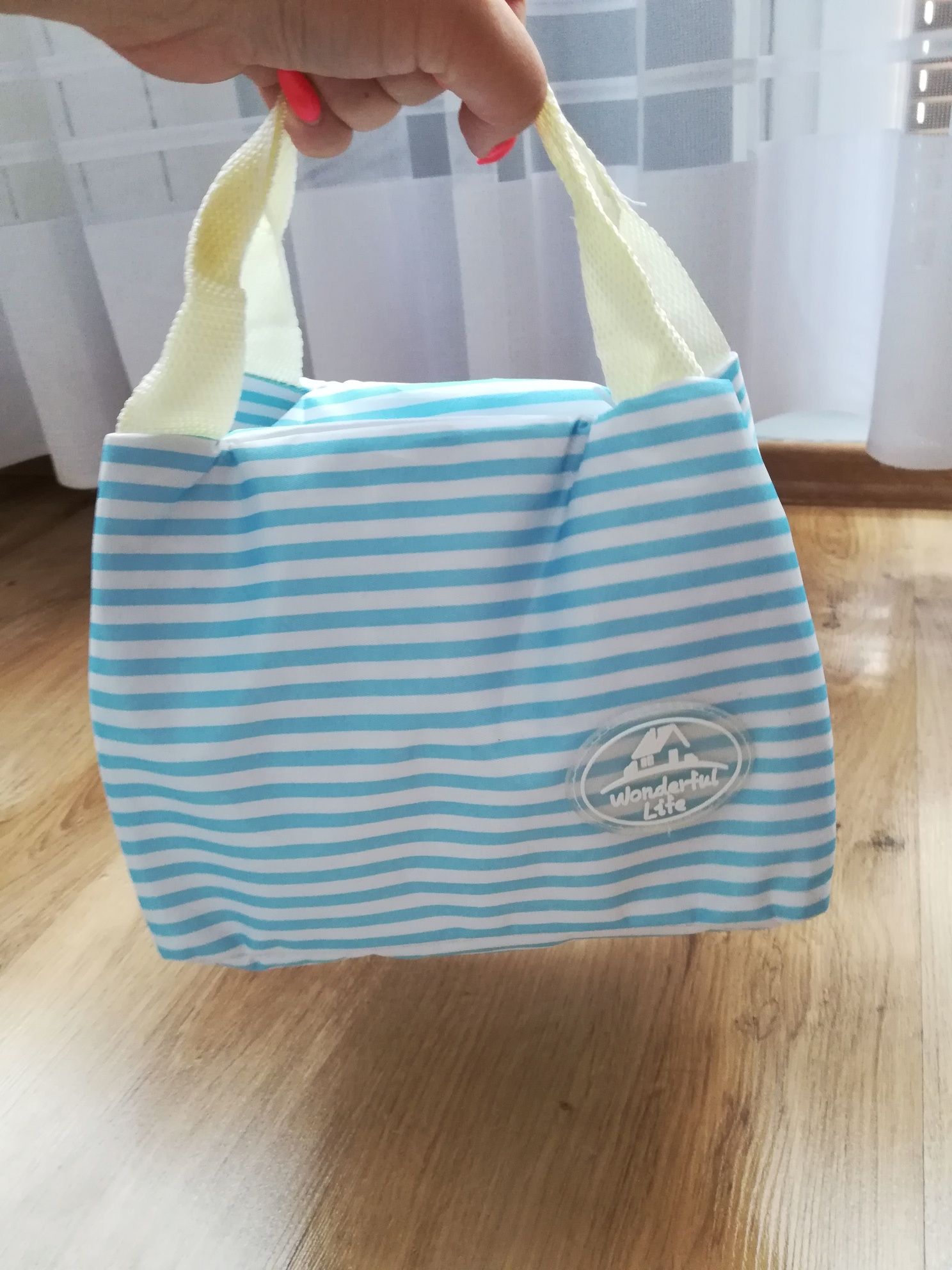 Lunch bag, torba termiczna na posiłki do pracy, w podróż