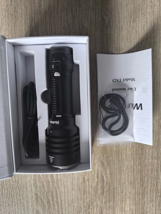 Latarka Wurkkos ts23 5000lm LED EDC XHP70.3 5000mAh taktyczna
