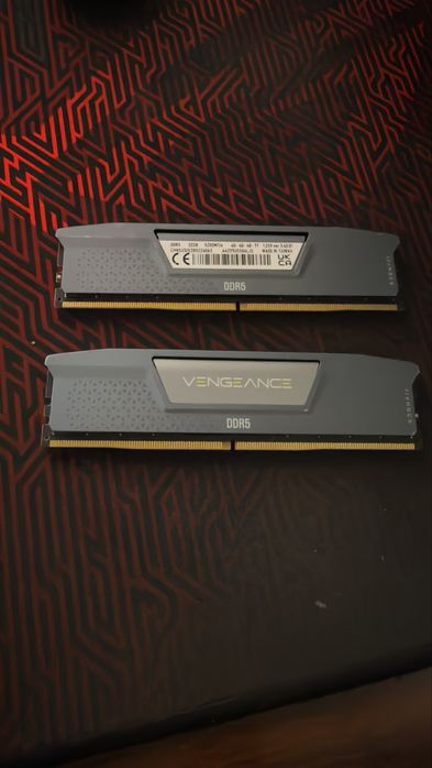 Kit 32GB memoria RAM Corsair Ddr5 5200mhz 2x16gb