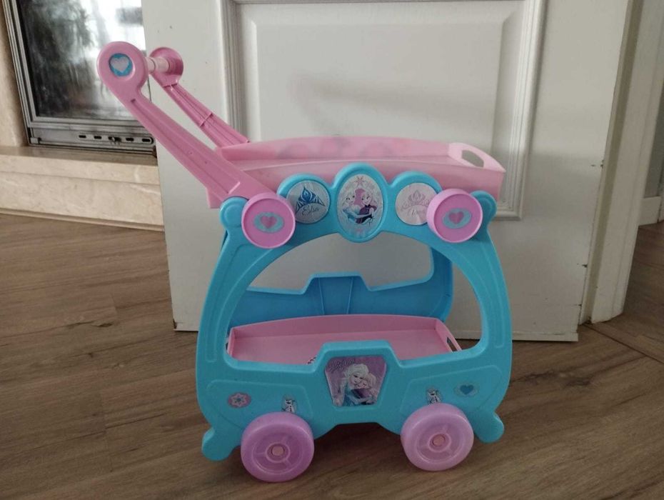 Conjunto carrinho chás princesas disney