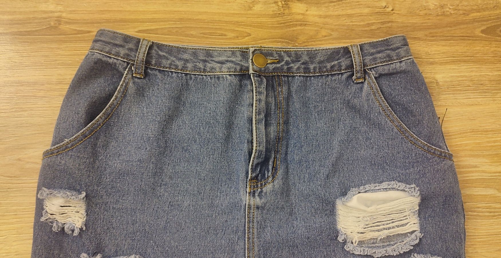 Jeansowa spódnica r. L/XL