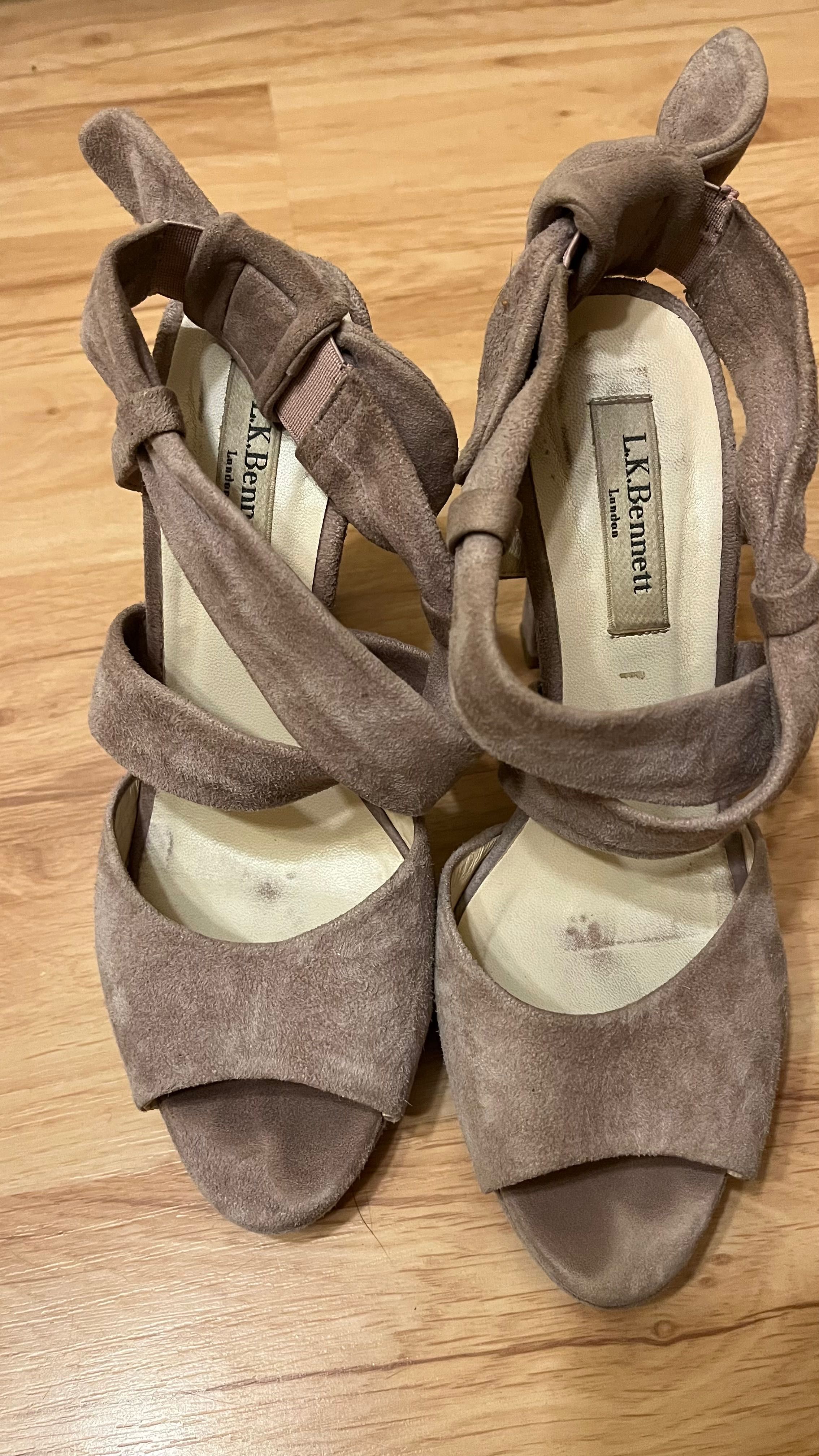Buty na obcasie Skórzane l.k. Bennett 37/38