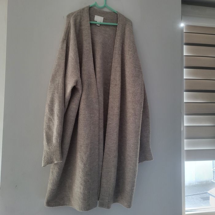 Długi kardigan H&M M/L