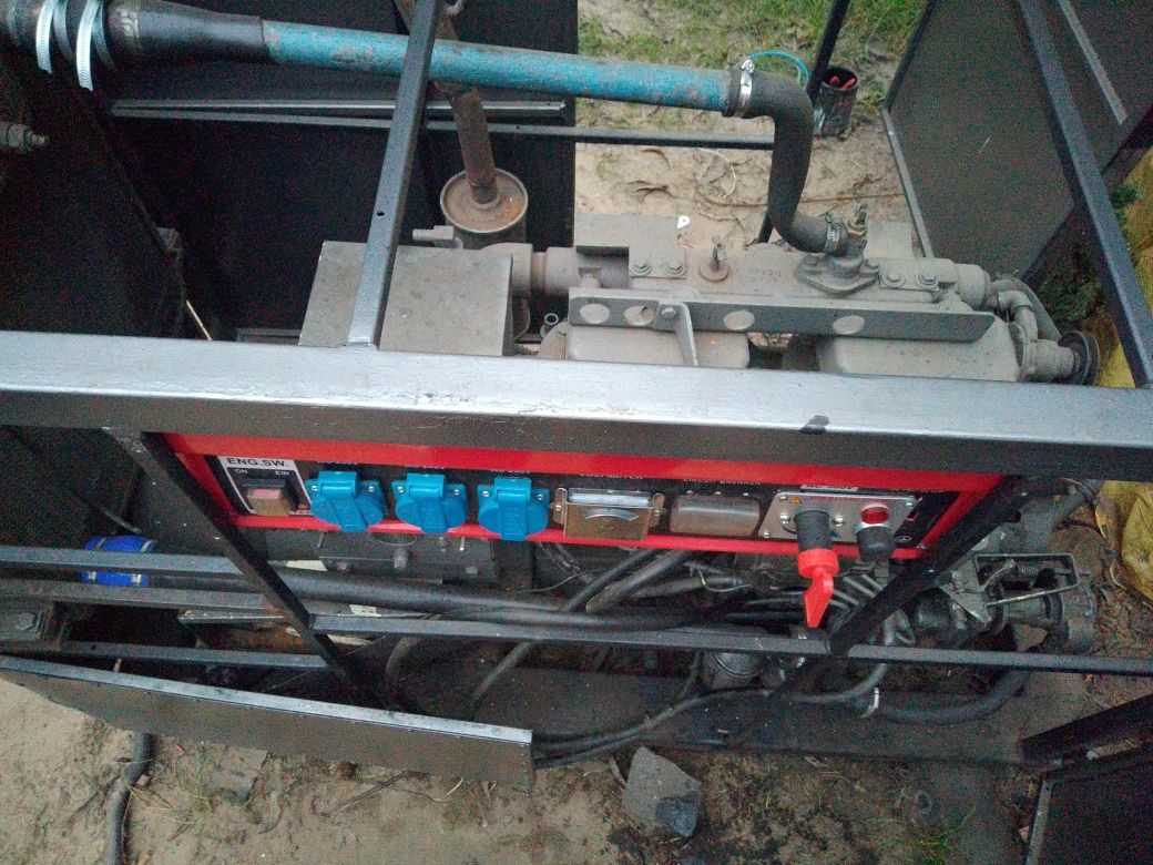 Agregat prądotwórczy avr firmy volt diesel 16kw 32a chłodziny płynem