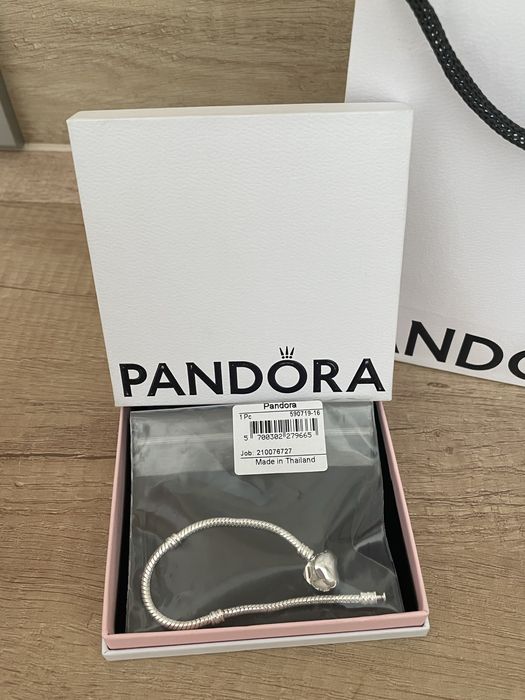 Pandora браслет сердечко