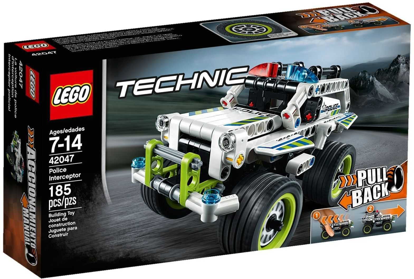 Samochód policyjny klocki Technics LEGO42047 POLICE PATROL Policja Wóz