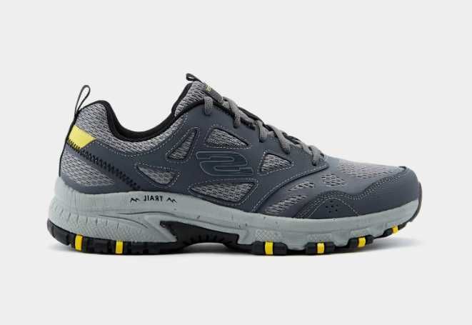 Оригінальні чоловічі кросівки skechers / кросівки сірого кольору