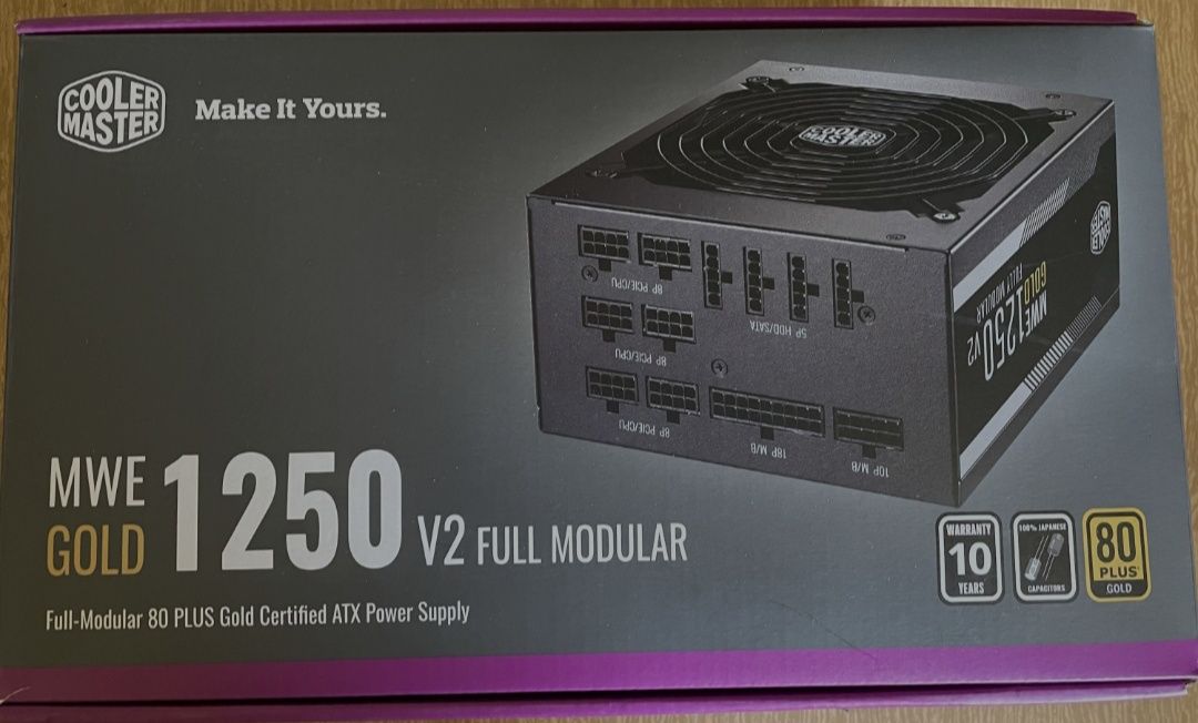 Блок живлення Cooler Master MWE Gold V2 ATX 3.0 1250W