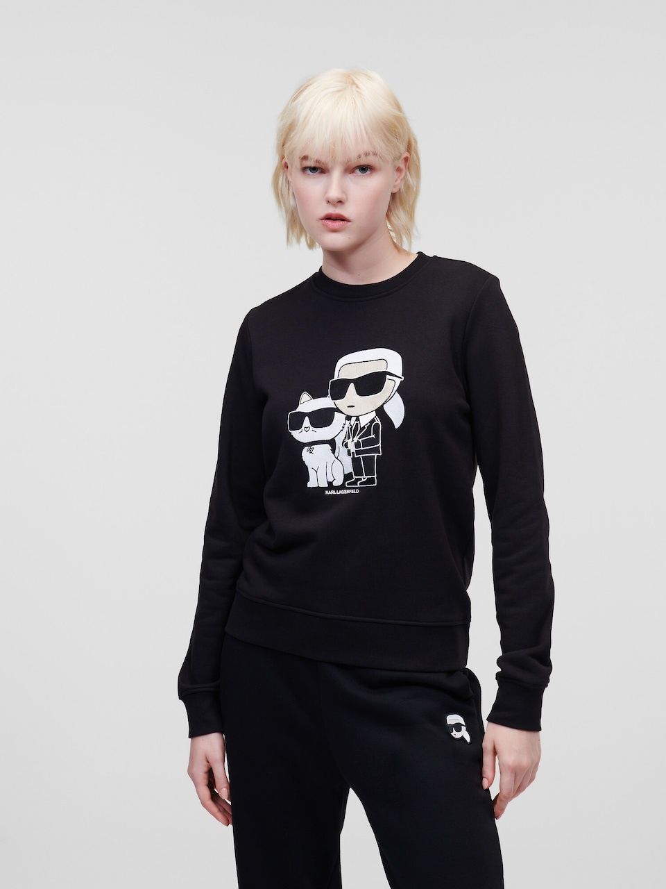 Свитшот кофта Karl Lagerfeld в размере XS, S, M, L оригинал