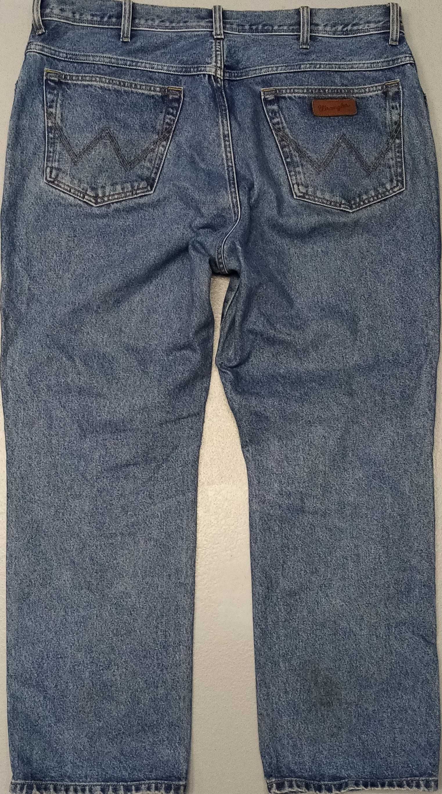 R) WRANGLER oryginalne męskie spodnie jeansowe Roz.40/30