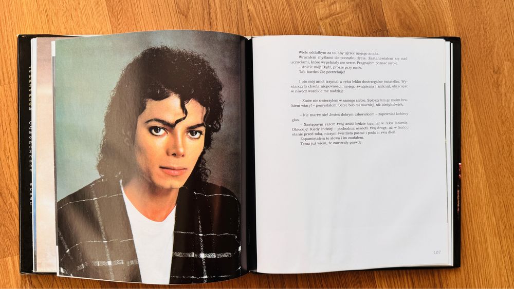 Michael Jackson książka  Dancing the Dream Pl "Roztańczyć Marzenia”,