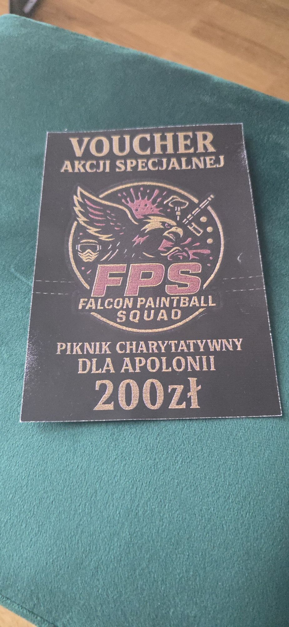 Voucher na paintball