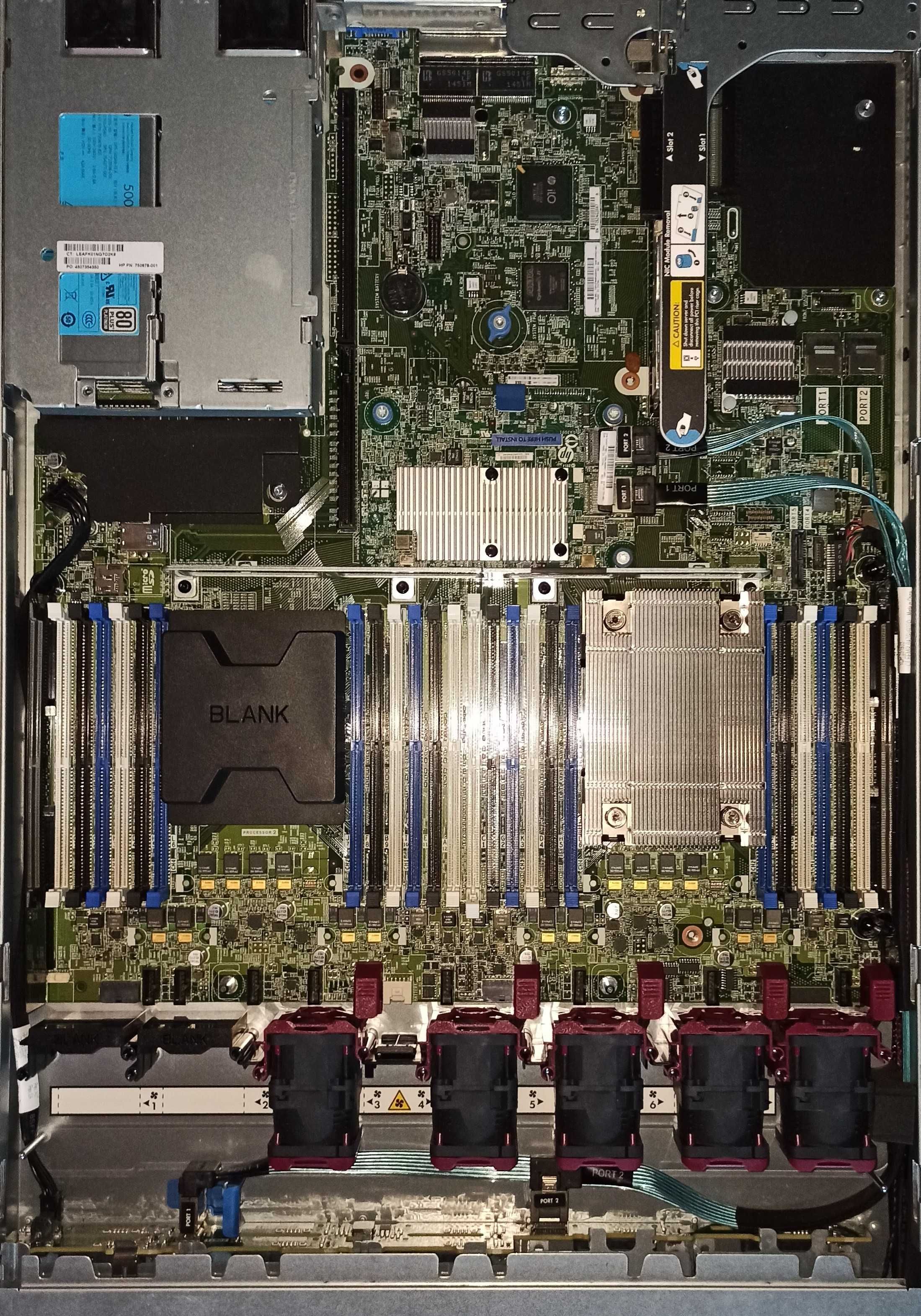HPE HP ProLiant DL360 gen9 E5-2650v4 64GB Win2022 datacenter 16c