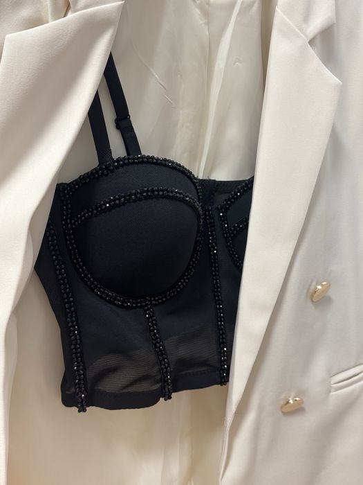 Корсет чорний, святковий