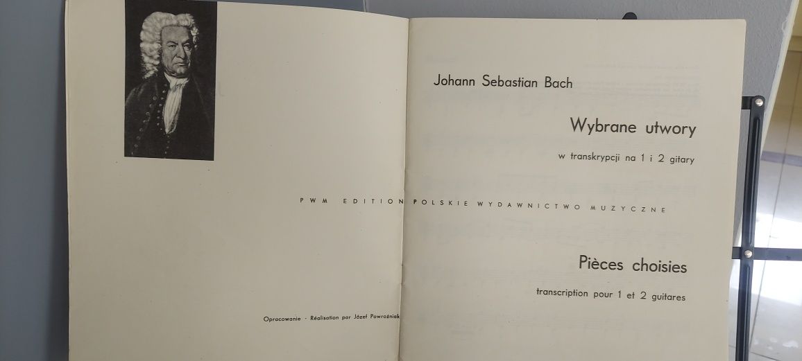 J.S.Bach utwory na gitarę