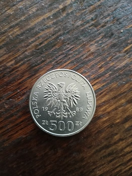 Moneta kolekcjonerska 500zł