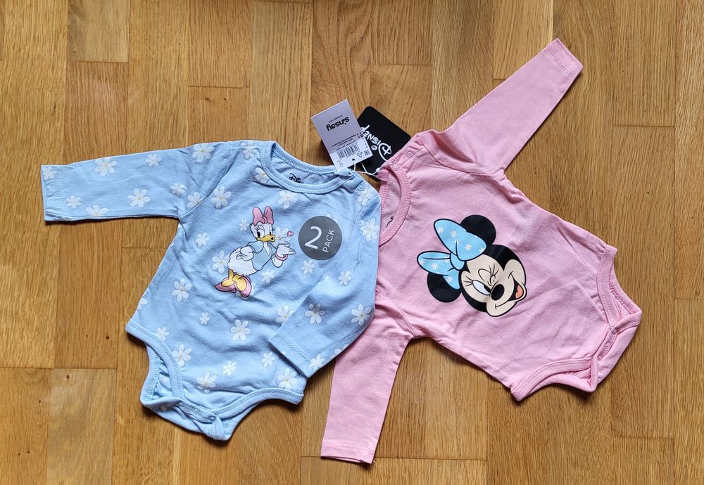 Nowe body komplet 62 sinsay disney minnie