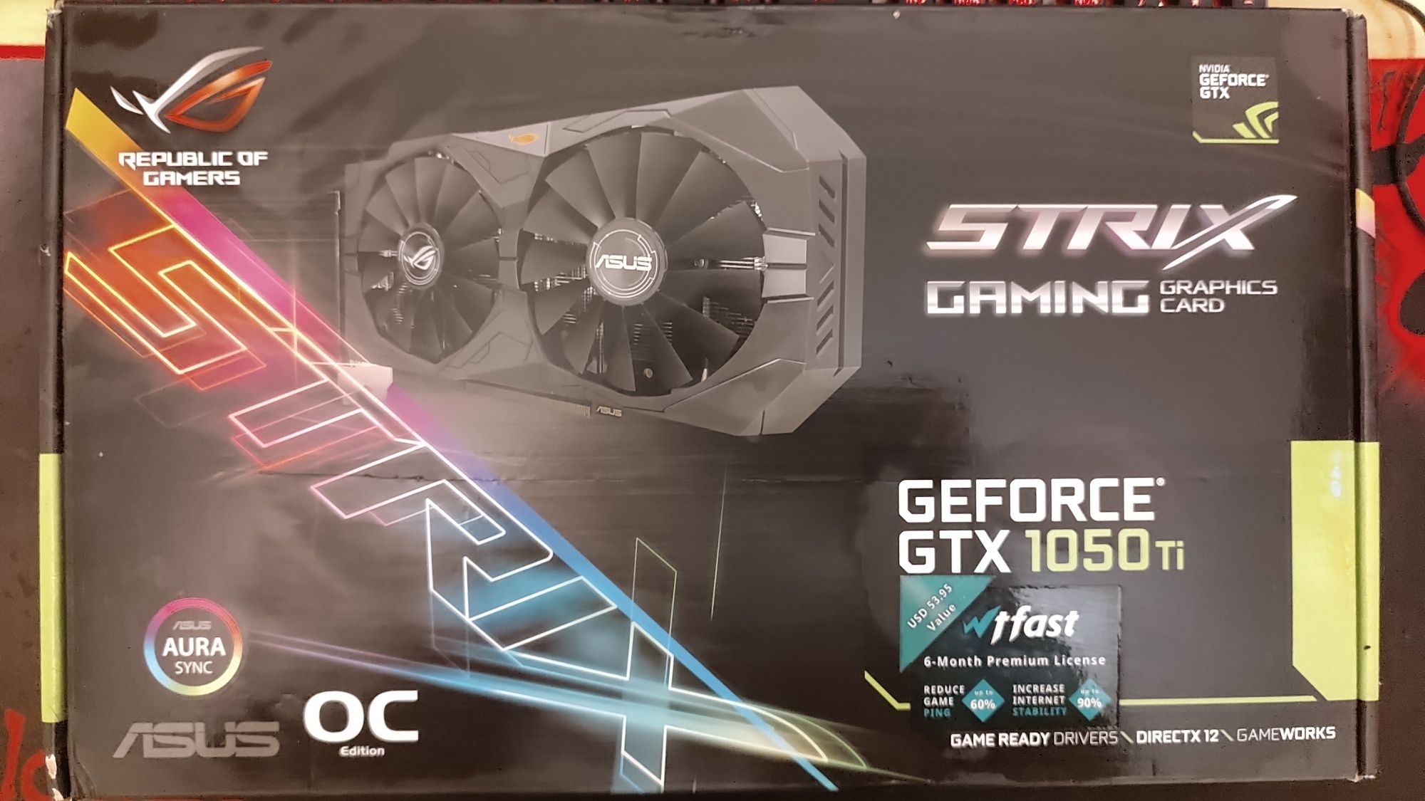 Nvidia 1050ti ASUS STRIX OC