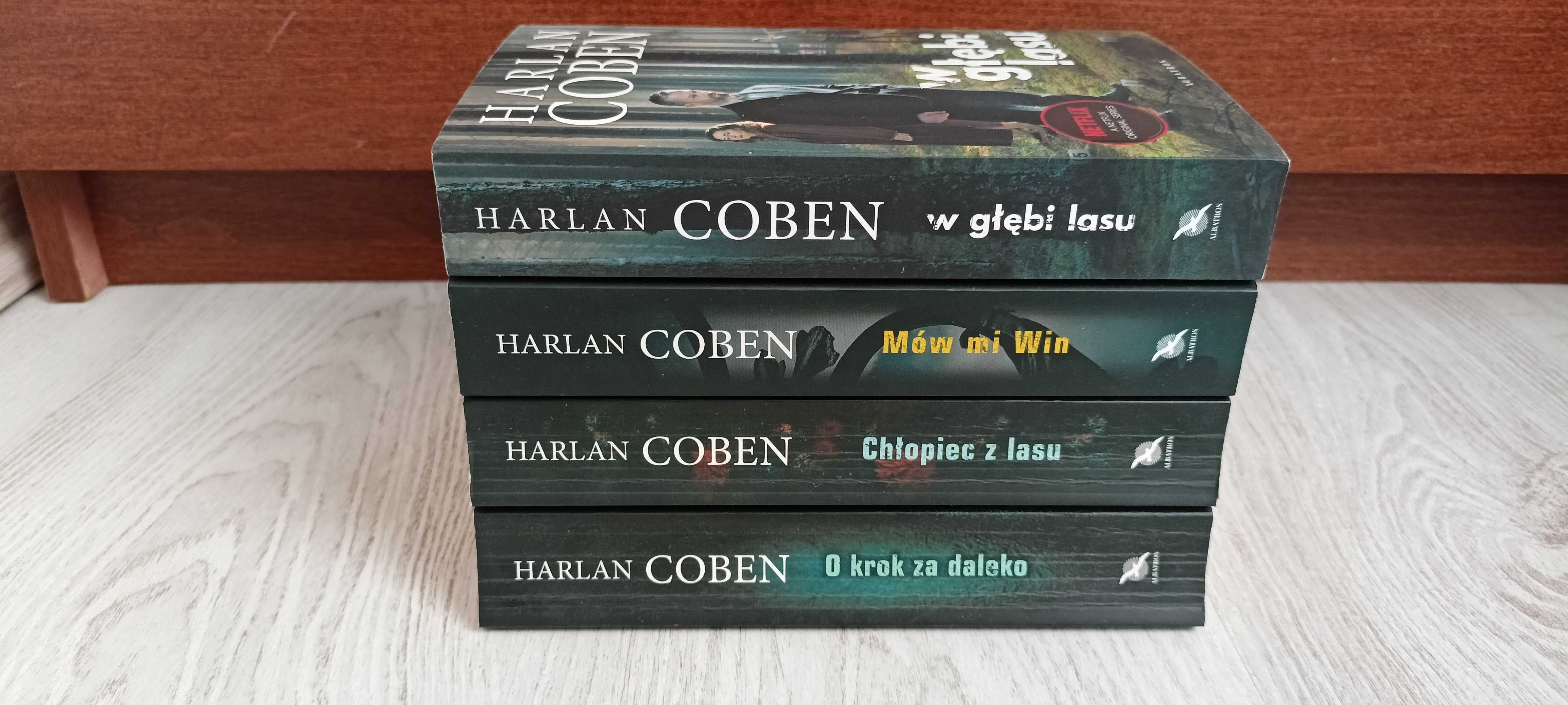Coben Chłopiec z lasu + Mów mi Win + W głębi lasu + O krok za daleko