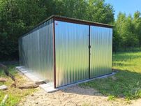 Garaż Blaszany 3x5 Schowek Producent