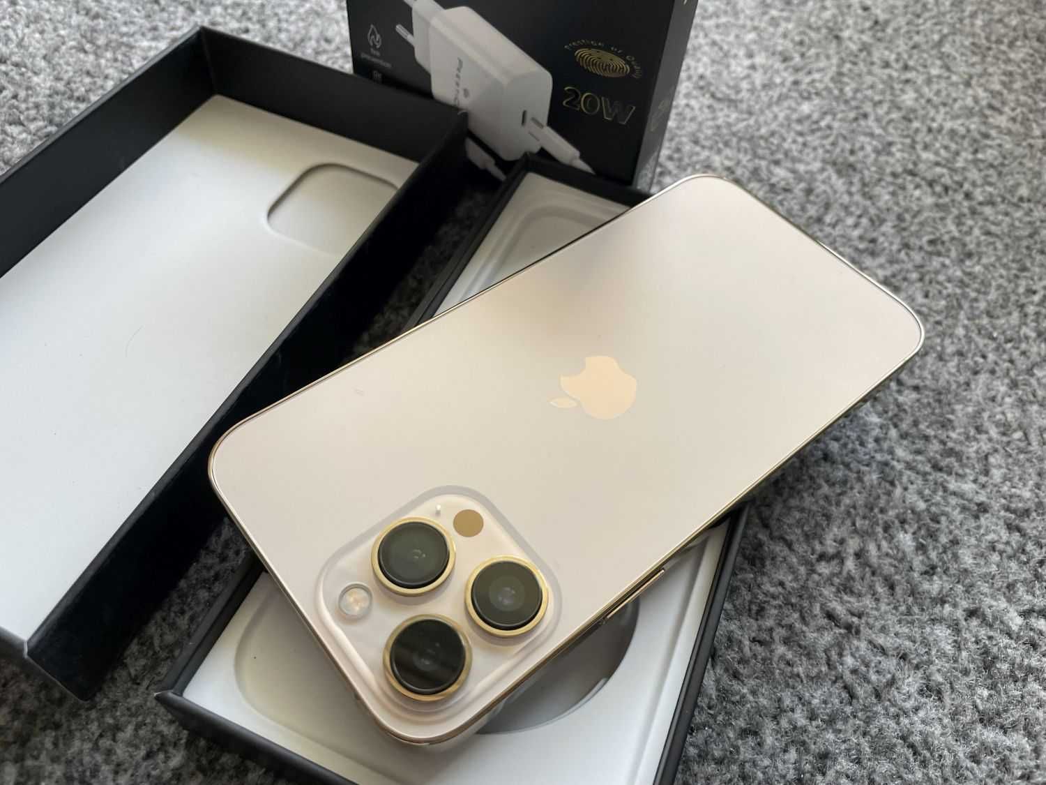 iPhone 13 Pro Max 256GB GOLD ZŁOTY Rose Bateria 98% Gwarancja