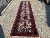 Antyczny chodnik perski Iran Hamadan 400x100 galeria 12 tys