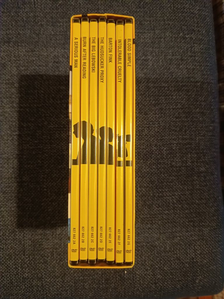 Coleção de filmes dos Irmãos Coen em DVD (portes grátis)
