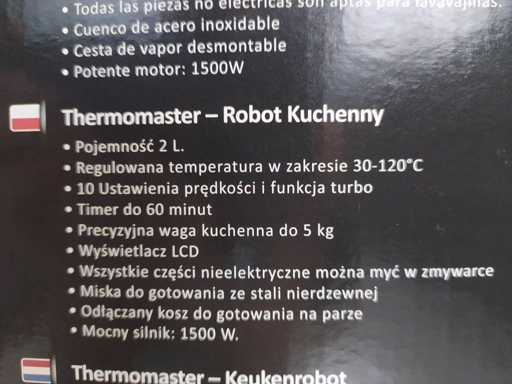 ThermoMaster , robot kuchenny