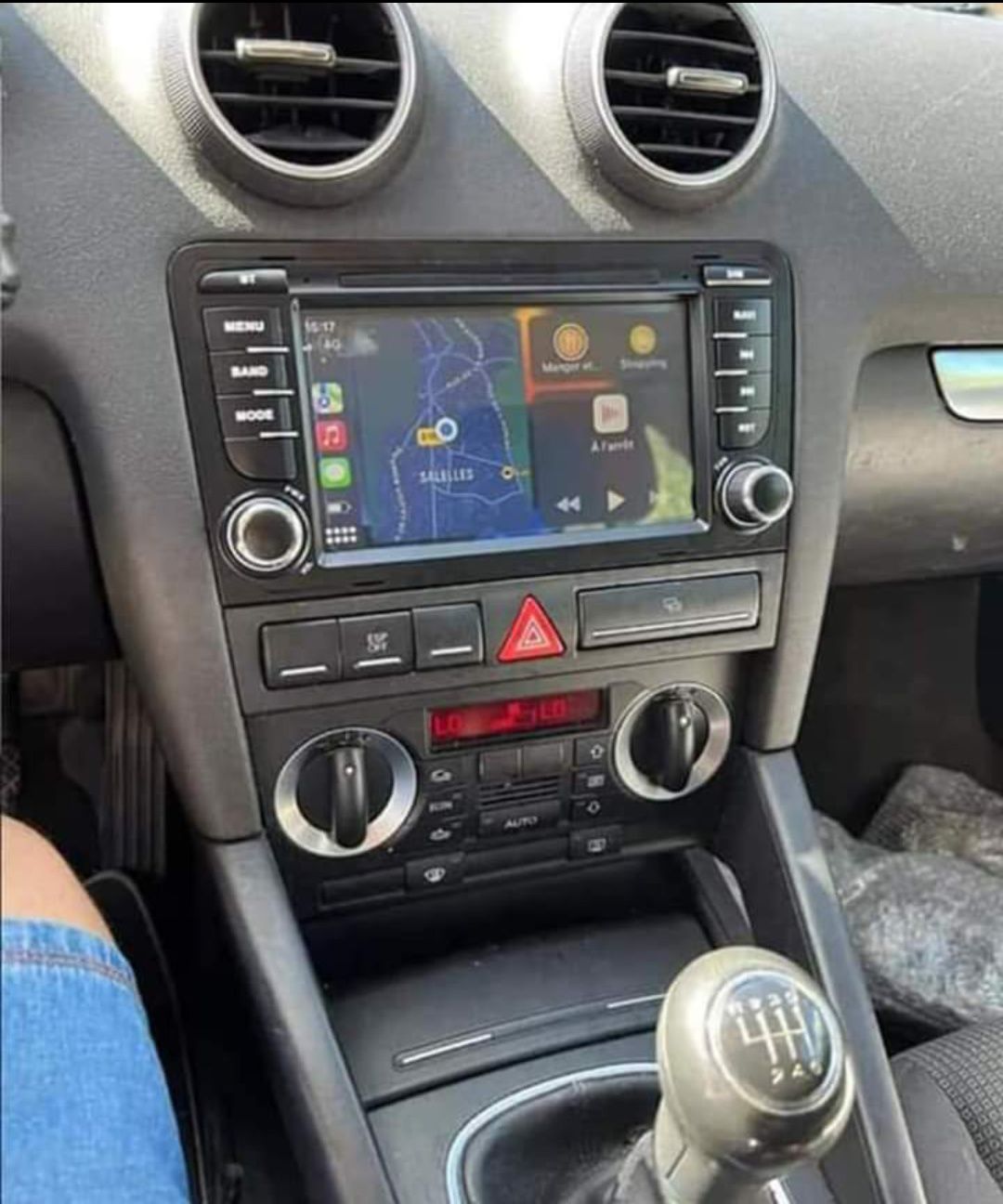 Rádio Android 13 com GPS Audi A3 8P (Artigo Novo)