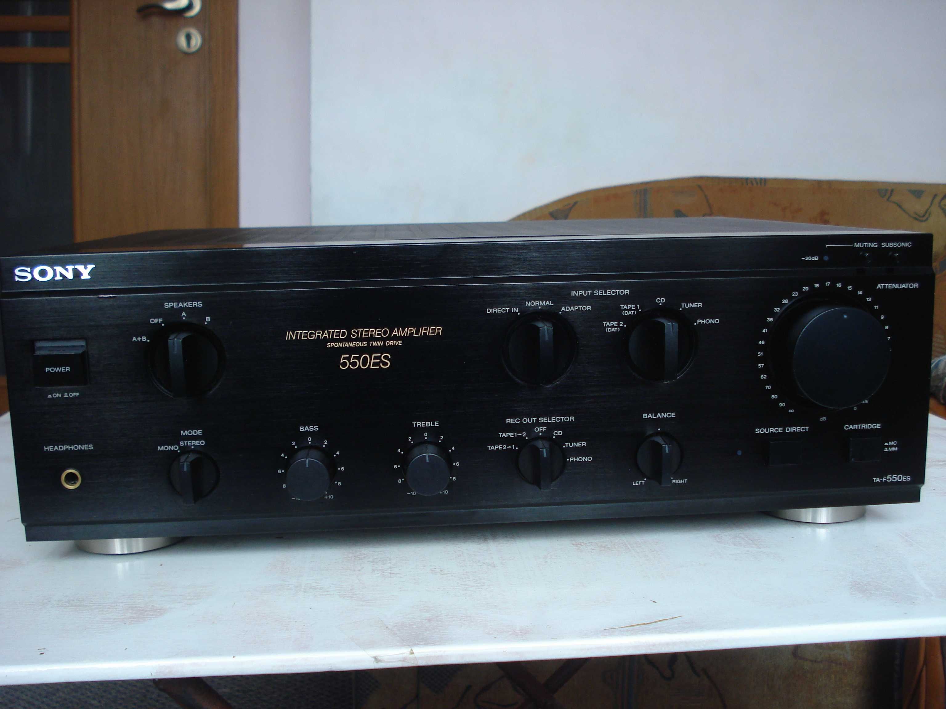 Підсилювач "Sony" TA-F550ES, TA-F500ES