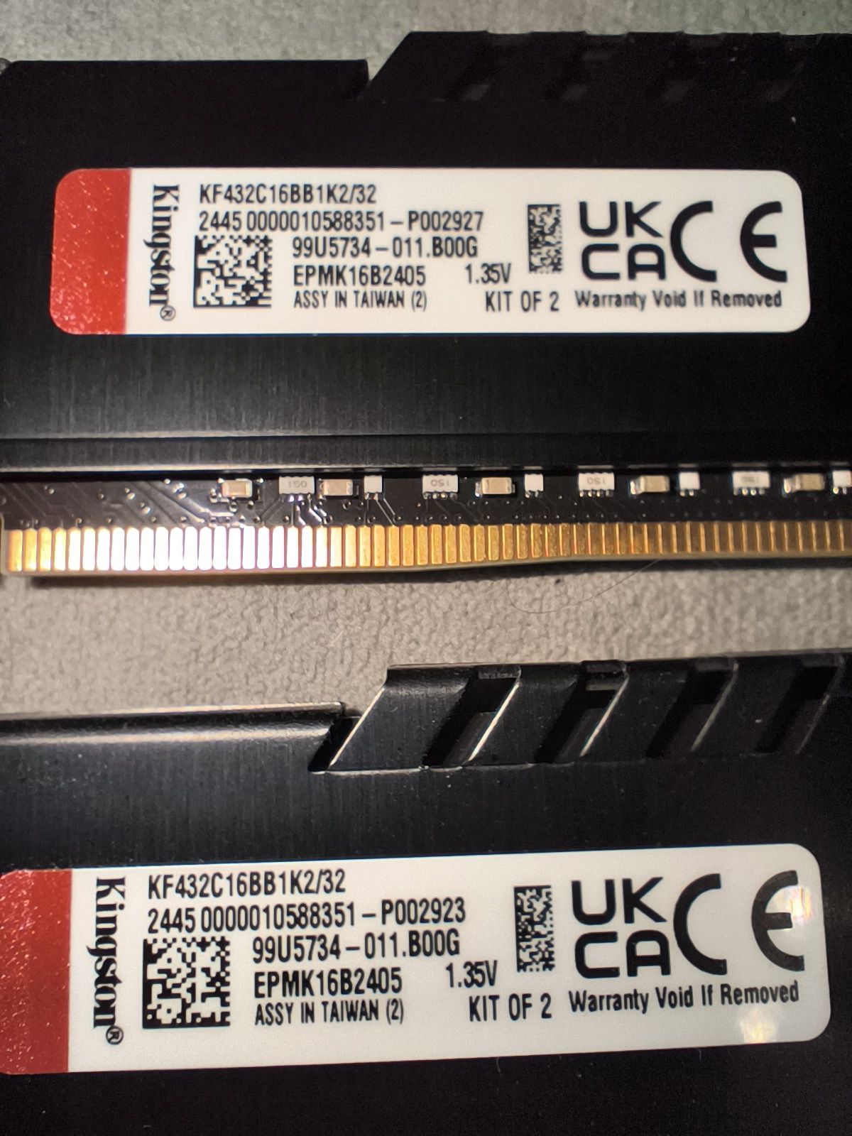 Оперативна пам’ять Kingston  DDR4 32 Gb  (KF432C16BB1K2/32)