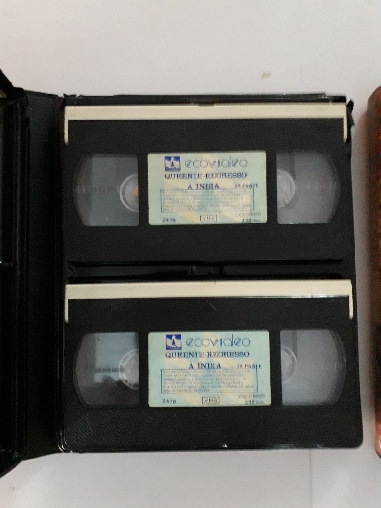 3 Vhs raros e muito antigos