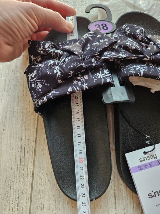 Слайди, шльопанці Sinsay, 37-38 розмір