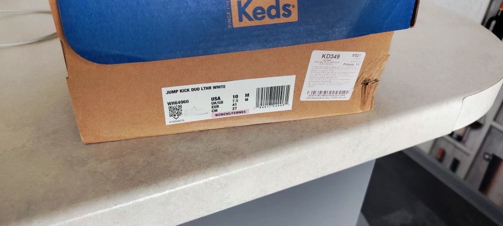 Кеды кожаные фирменные KEDS