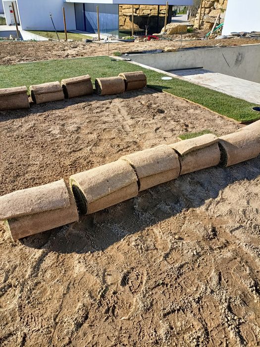 Contrucçao Espaços verdes