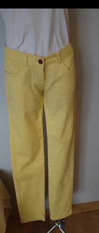 Żółte jeansy rozmiar L