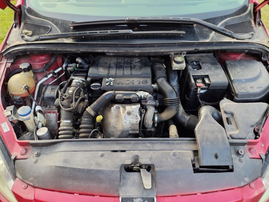 Peugeot 307 1.6hdi 2005r. Klimatronik, tempomat, ster. radiem z kierow