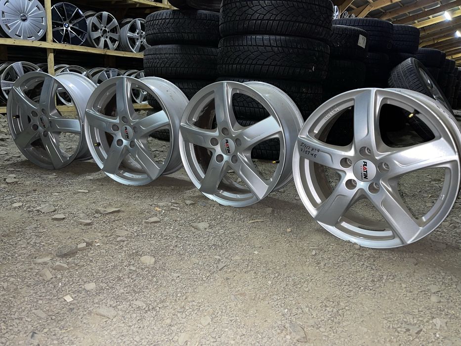 Диски німецькі PLATIN 5/112 R17 7J ET45 підходять на E golf