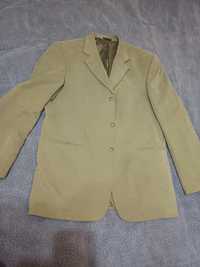 Італійський чоловічий піджак, оливковий колір, розмір xxl