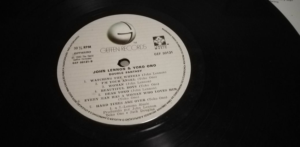Discos The BEATLES e John Lennon.