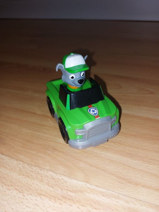 Figurka z autkiem Rocky Psi Patrol