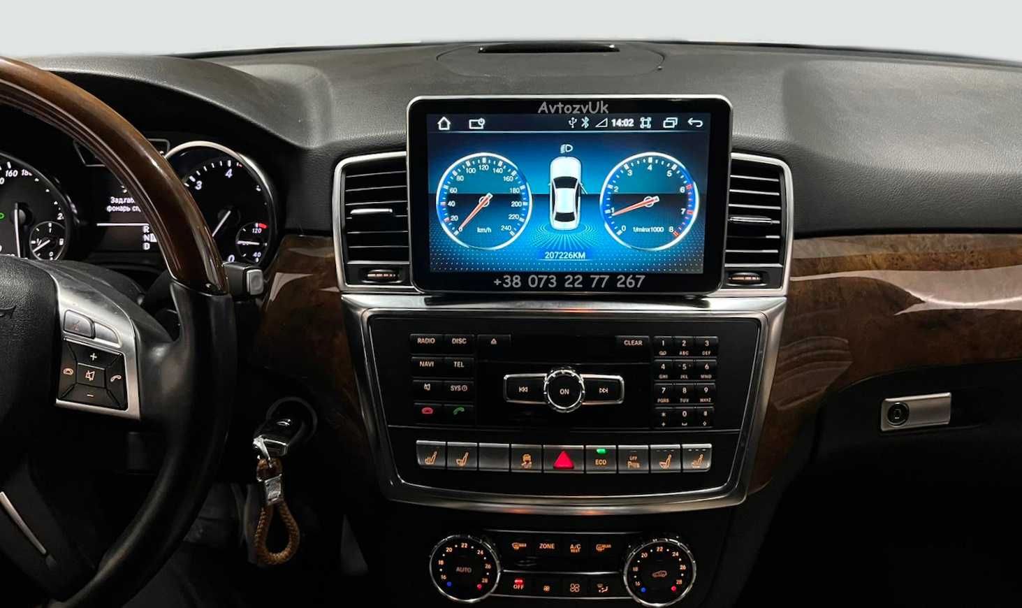 Android 13 Mercedes Benz ML M GL GLS GLE w166 x166 Дисплей CarPlay 4G