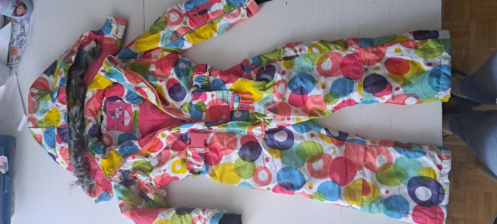 Kombinezon zimowy dla dziewczynki