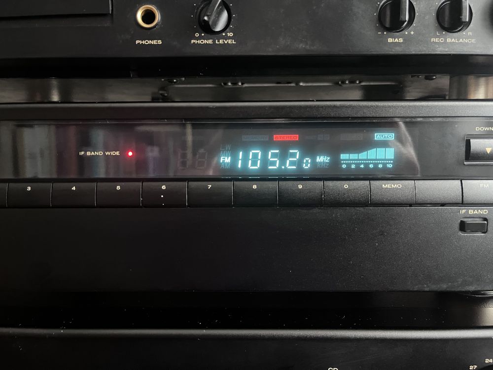 Amplificador Marantz pm50, tuner st50 e deck sd50