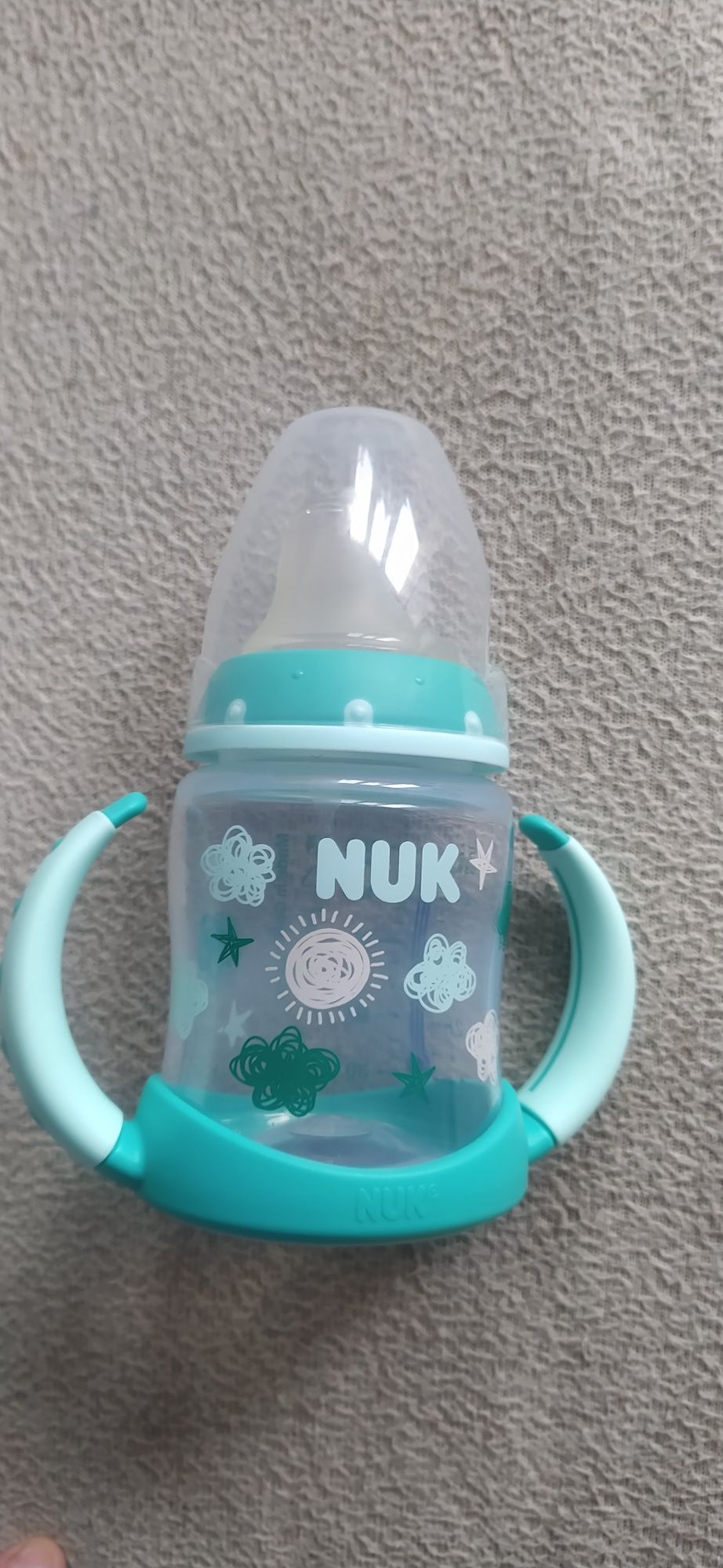 NUK Butelka FC+ z PP 150ml do nauki picia z uchwytami i z wskaźnikiem