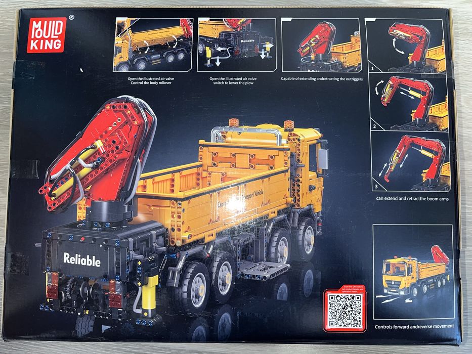 Конструктор Mould King 17050 Вантажівка-Кран на Радіокеруванні