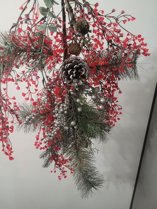 Dekoracja Świąteczna gałązka, ozdoba
